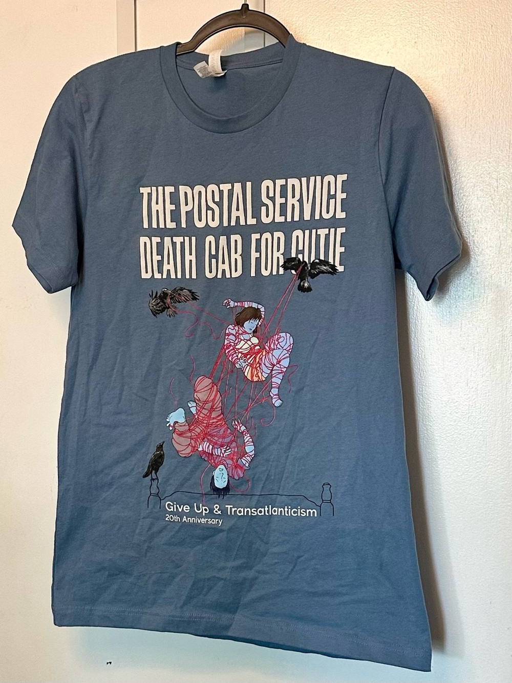 The Postal Service / Death Cab For Cutie Give Up Transatlantacism Tour Tee